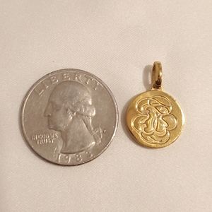 TOUS Vermeil Pendant